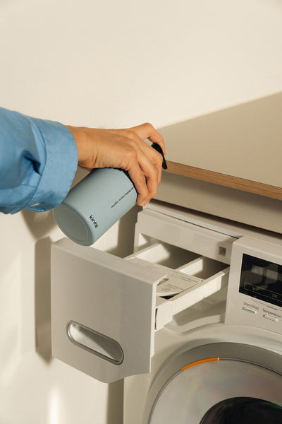 Pump four times into your drawer for a normal load. A heavily soiled load requires up to six pumps.