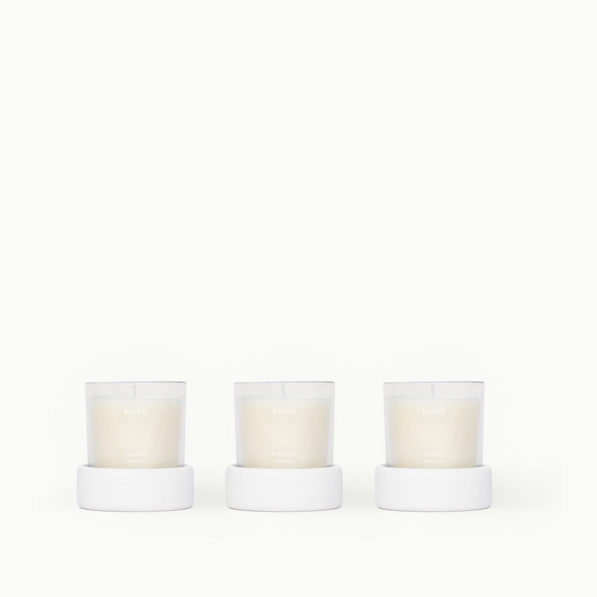 Set of 3 Scented Candles