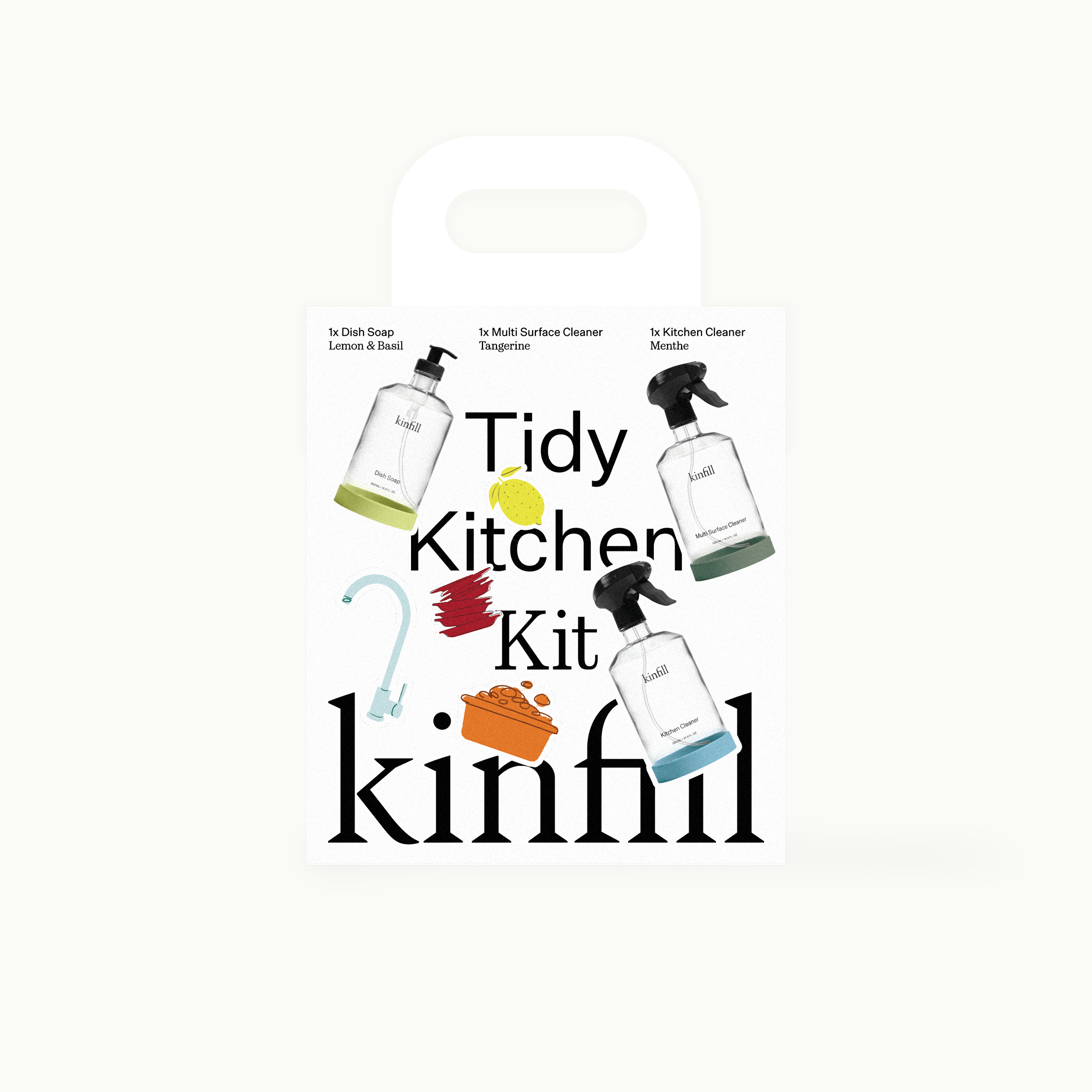 Tidy Kitchen Bundle Kinfill Care