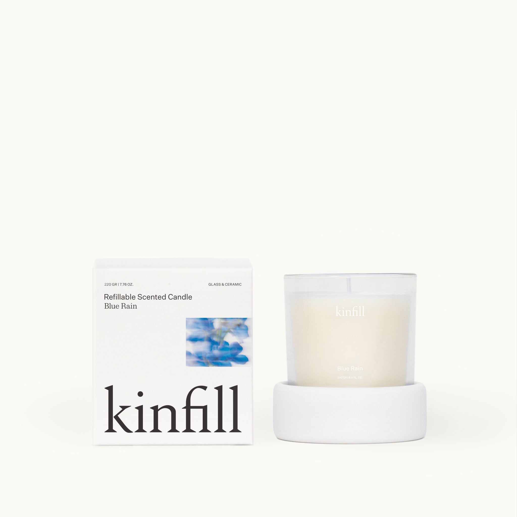 Scented Candle • Blue Rain