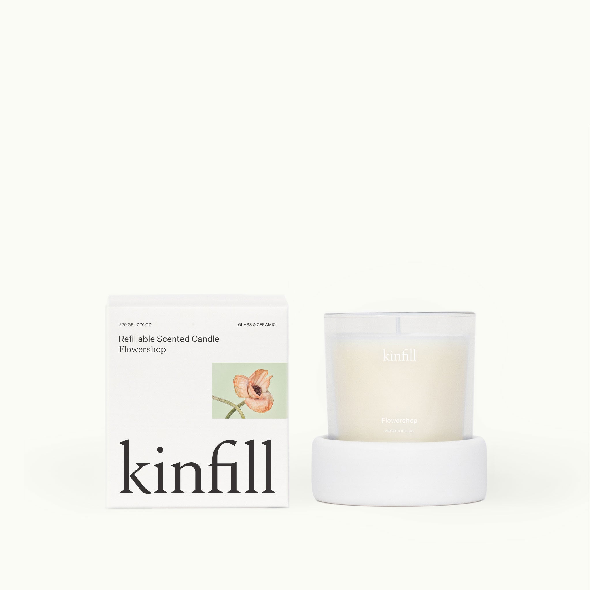 Scented Candle • Flowershop