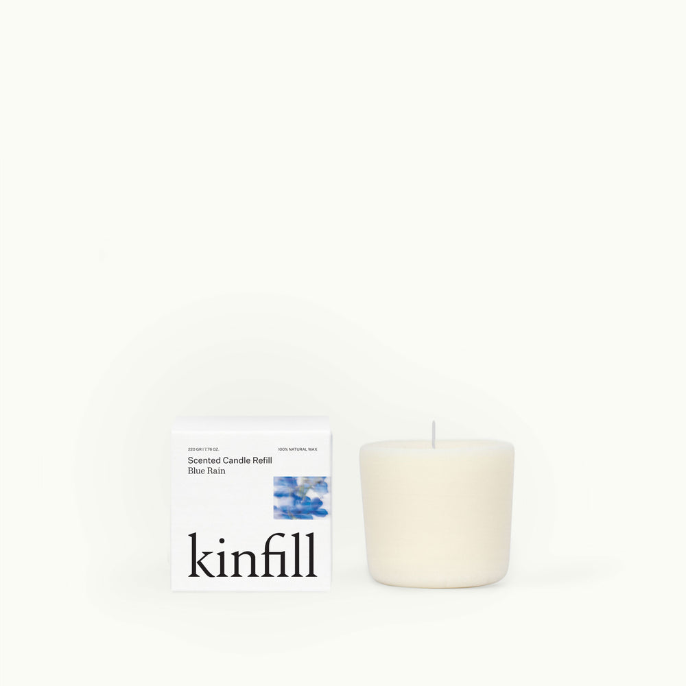 Scented Candle Refill • Blue Rain