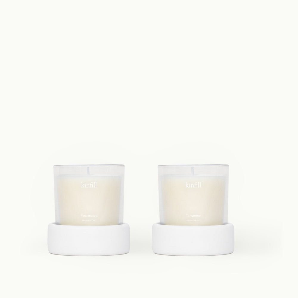 » Candle Set Tangerine & Flowershop (100% off)