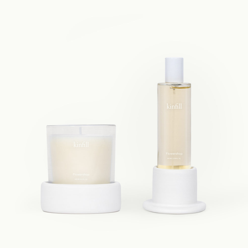 Set Room Spray & Candle • Flowershop