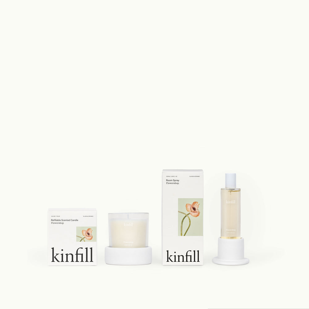 Set Room Spray & Candle • Flowershop