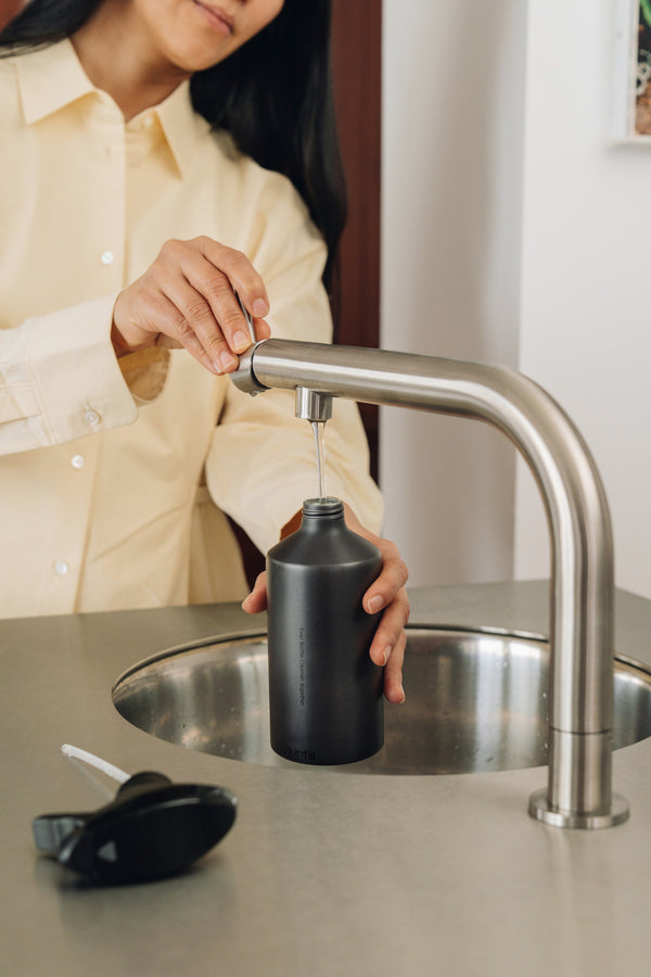 Designed to be refilled, not replaced.