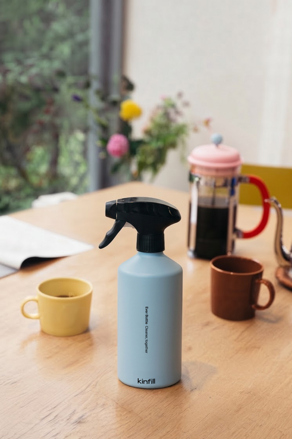 Designed to be refilled, not replaced.
